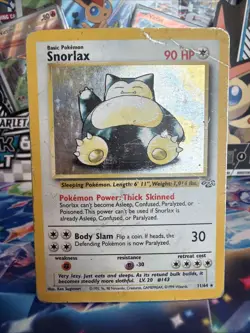 Snorlax - 11/64 - Pokemon Jungle Holo Rare - HP - Image 1