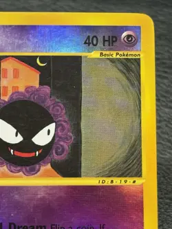 Gastly 109/165 - Reverse Holo - Vintage Pokemon TCG: Expedition Base Set - LP/MP - Image 3