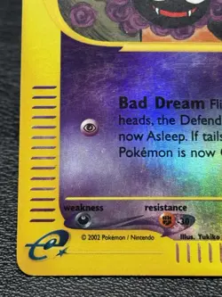 Gastly 109/165 - Reverse Holo - Vintage Pokemon TCG: Expedition Base Set - LP/MP - Image 5