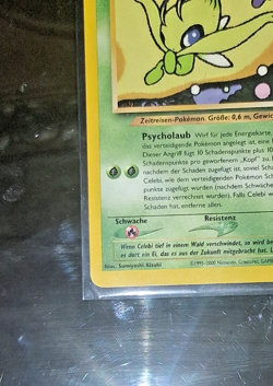 🔥1995 Pokemon TCG WOTC Celebi 16/64 Neo Revelation Regular Vintage - Image 2