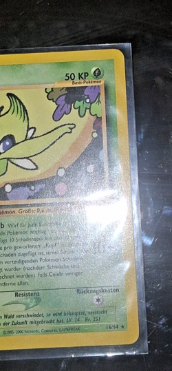 🔥1995 Pokemon TCG WOTC Celebi 16/64 Neo Revelation Regular Vintage - Image 4