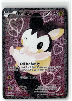 Emolga ⭐ RC23/113 Holo Rare Ultra Legendary Treasures 2013 Pokemon NM - Image 1