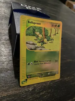 Pokemon Bellsprout Aquapolis Reverse Holo 045/147 50 HP Uncommon 2002 - Image 4