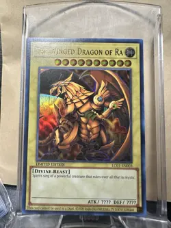 Yugioh x1 The Winged Dragon of Ra LC01-EN003 Ultra Rare Limited Ed (Near Mint!) - Image 1