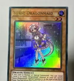 Nurse Dragonmaid LART-EN048 (NM) Ultra Rare Limited Edition Promo Yu-Gi-Oh - Image 3