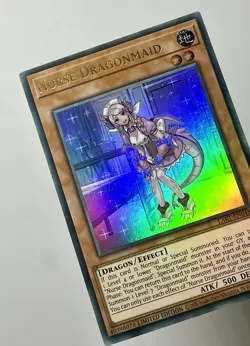 Nurse Dragonmaid LART-EN048 (NM) Ultra Rare Limited Edition Promo Yu-Gi-Oh - Image 4