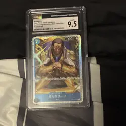 Bandai Borsalino Super Rare OP05-051 Awakening One Piece CCG CGC 9.5 - Image 1