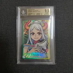 2024 One Piece Wings of the Captain OP06022 YAMATO Alt Art Leader BGS 9.5 - Image 1