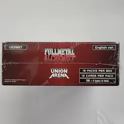 Bandai UE09BT English Ver. Fullmetal Alchemist Trading Card Game Union Arena - Image 2