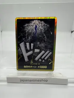 Don!! Card (Gold Frame/Kaidou) One Piece Card Don Gold Frame JAPAN - Image 1