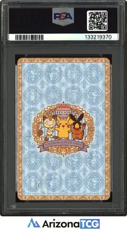 Pokemon Pikachu King Of Diamonds Pokemon Center Osaka ReOP Playing Card PSA 10 - Image 2