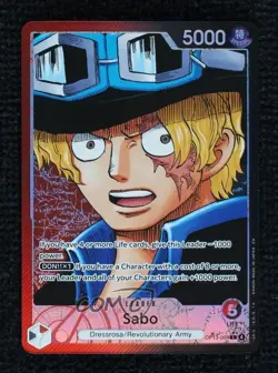 2025 One Piece Card Game: Carrying on His Will OP13 English Sabo #OP04-004 - Image 1
