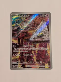 Pokemon Cards Drowzee 210/198 Scarlet & Violet Illustration Rare NM - Image 1