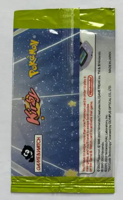 2002 Nintendo Pokemon E3 E-Reader Foil EMPTY Pack No Cards - Image 2