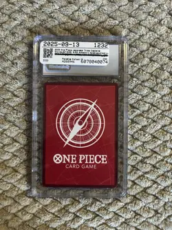One Piece Card Game CGC 9 Monkey D. Luffy Leader Foil JP - Image 2