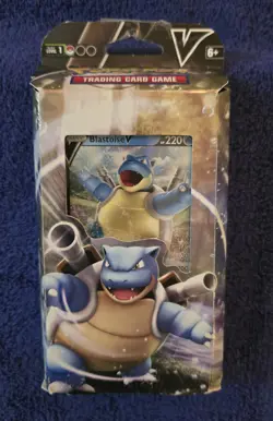 Pokemon TCG V Battle Deck Blastoise Trading Card Game Box (Brand New Sealed)**** 820650808395 - Image 1