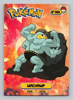 Pokemon Card - Machamp 068 - Card Tops - Pokedex Database 2024 - Image 1