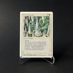 Magic: The Gathering Wall of Swords MTG Revised Edition Vintage 1994 LP - Image 1