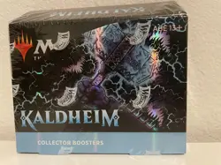 Magic the Gathering (MTG) Kaldheim Collector Booster Box - New/Factory Sealed - Image 1