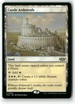 Castle Ardenvale MTG Commander Tarkir Dragonstorm Magic - Image 1