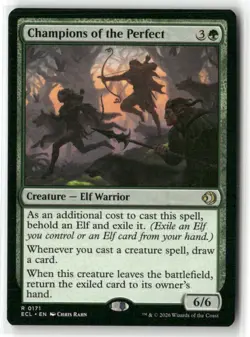 Champions Of The Perfect Lorwyn Eclipsed Magic MTG NM Regular IN HAND - Image 1