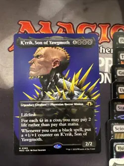 K'rrik, Son of Yawgmoth PHYREXIAN MANA LIFEGAIN Magic MTG Custom Commander Deck - Image 1