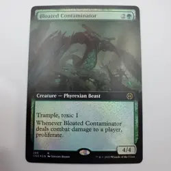 Bloated Contaminator - Foil - Extended Art - Phyrexia: All Will Be One #389 MTG - Image 1