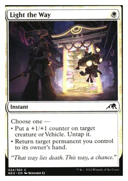 Light the Way Kamigawa: Neon Dynasty MTG - NM+ - Image 1