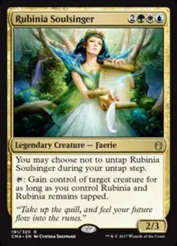 Rubinia Soulsinger x1 - Commander Anthology - NM-Mint, English - Commander Antho - Image 1