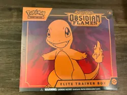 Pokemon Scarlet & Violet Obsidian Flames ETB Elite Trainer Box Sealed New - Image 1