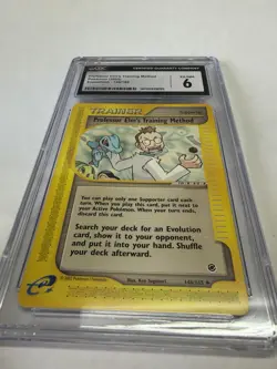 2002 Pokemon Expedition #148/165 Professor Elm’s Training Method CGC 6 - Image 4