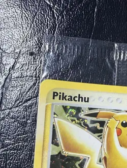 SEALED SWIRL 2003 POKEMON PIKACHU 12 holo black star promo & Meowth 13 - Image 2