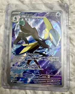 Pokemon TCG Mega Evolution Inteleon Illustration Rare 142/132 NM Holo IR - Image 1