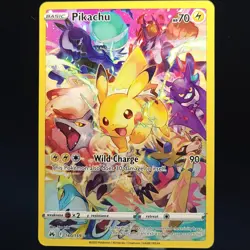 Pokemon Pikachu Holo Full Art 160/159 Secret Rare Crown Zenith NM - Image 1