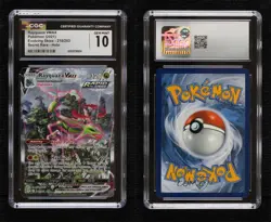 Secret - Rayquaza VMAX Pokemon Sword & Shield Evolving Skies CGC 10 Gem Mint - Image 3
