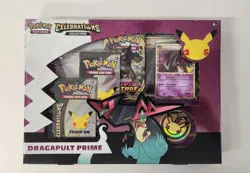 Pokemon TCG Celebrations Collection: Dragapult Prime Box 820650809385 - Image 1
