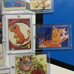 Lot of 10 Holo Prism Foil Japanese Pokemon Vending Stickers Squirtle Squad 340s - Image 4