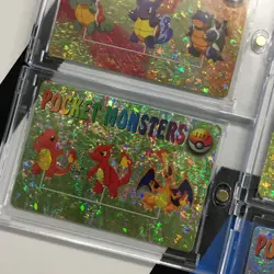 Lot 8 Holo Prism Foil Japanese Pokemon Vending Stickers Bulbasaur Charizard 1191 - Image 3