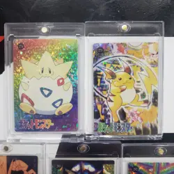 Lot of 6 Holo Prism Foil Japanese Pokemon Vending Stickers Eevee Vaporeon 280s - Image 2
