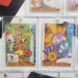 Lot of 9 Holo Prism Foil Japanese Pokemon Vending Stickers CHARIZARD 11 - 19 - Image 3