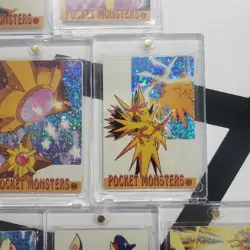 Lot of 9 Holo Prism Foil Japanese Pokemon Vending Stickers CHARIZARD 11 - 19 - Image 4