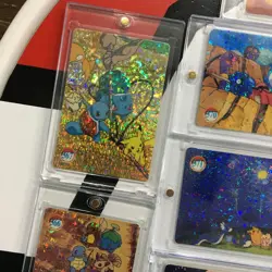 Lot of 10 Holo Prism Foil Japanese Pokemon Vending Stickers Charizard 360s370s - Image 3