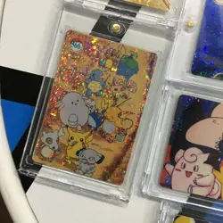 Lot of 10 Holo Prism Foil Japanese Pokemon Vending Stickers Charizard 360s370s - Image 4