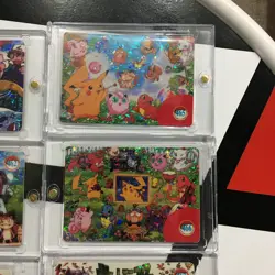 Lot of 9 Holo Prism Foil Japanese Pokemon Vending Stickers Charizard Snorlax 460 - Image 5