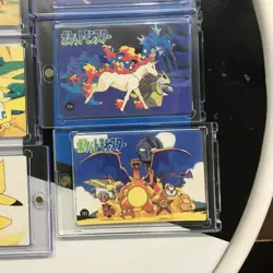 Lot of 11 Holo Prism Foil Japanese Pokemon Vending Stickers Pikachu Ash 290s300s - Image 5