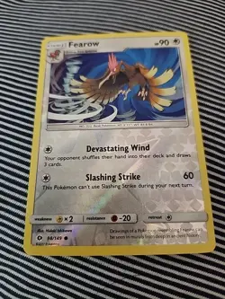 Pokemon TCG Fearow Sun And Moon Reverse Holo #98/149 - Image 1