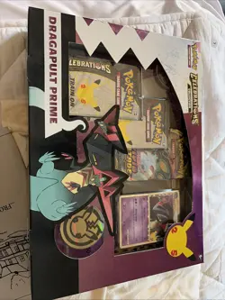 Pokemon TCG Celebrations Collection: Dragapult Prime Box 820650809385 - Image 1