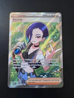 Pokemon TCG - Perrin 209/167 Twilight Masquerade - Ultra Rare Holo - NM - Image 3