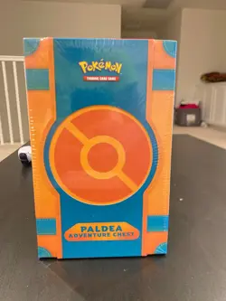 Pokemon TCG: Paldea Adventure Chest Factory Sealed Shipped Fast - Image 1
