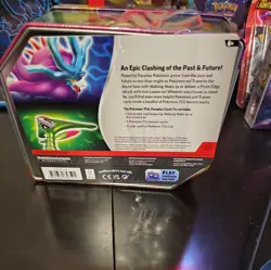 Pokemon TCG Paradox Clash Walking Wakes ex Tin Sealed - Image 3